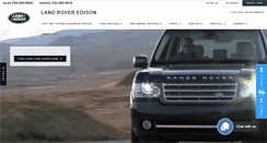 Desktop Screenshot of landroveredison.com